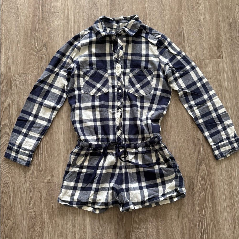 aerie Flannel Sleep Romper